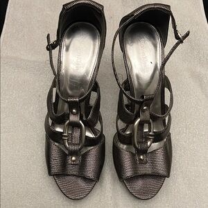 Calvin Klein Women's Metallic Sandals